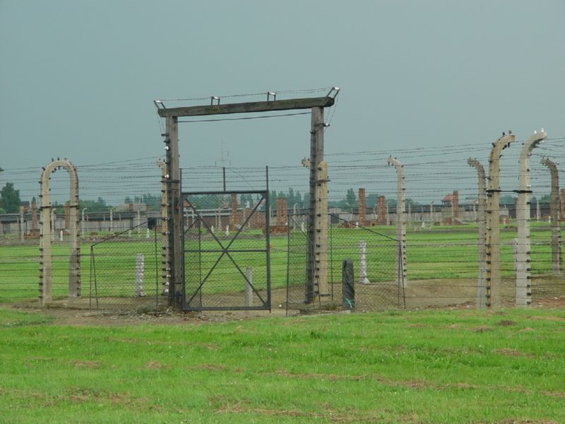 Birkenau gates